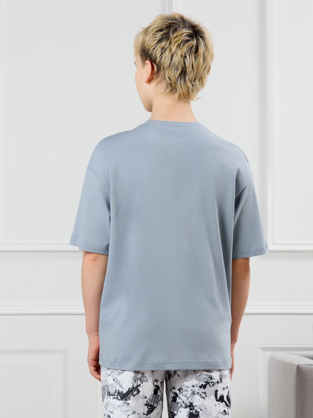 Костюм для мальчика Олимп-1 Виотекс СЕРЫЙ