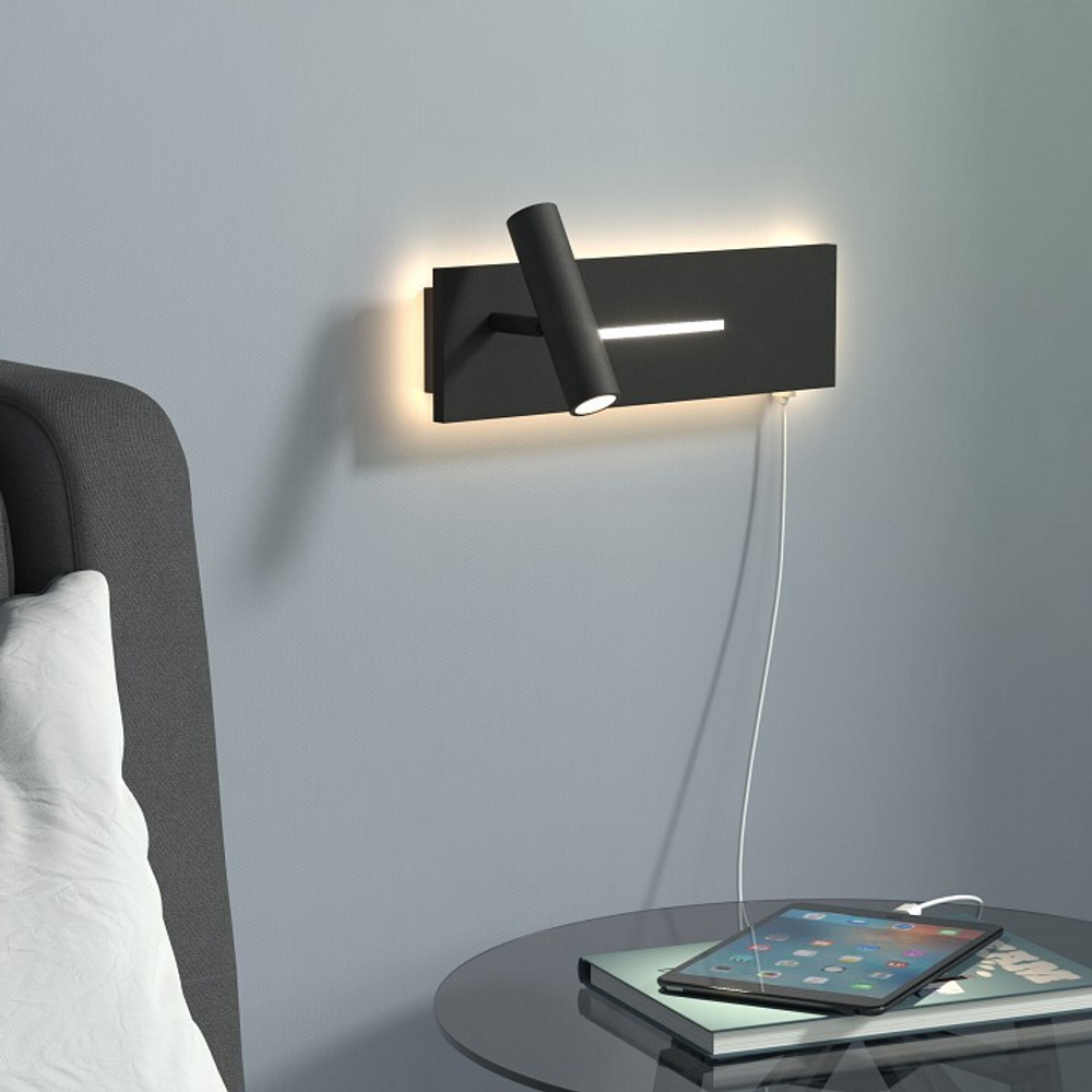 Спот Elektrostandard MRL LED 1117 черный