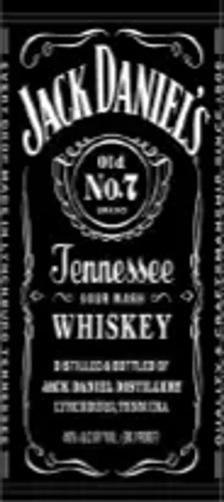 Вырубные наклейки  Jack Daniels (Лист А4)