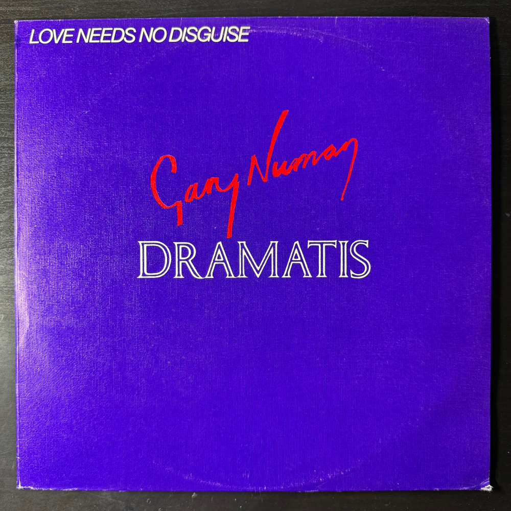 Gary Numan / Dramatis ‎– Love Needs No Disguise (Англия 1981г.) 12", 45 RPM