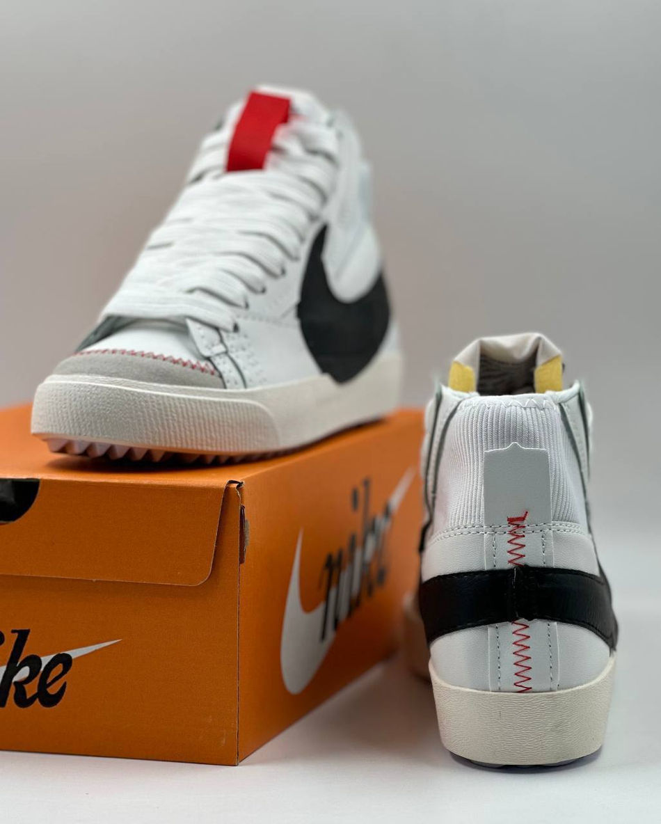 Кроссовки Nike BLAZER MID 77 JUMBO #A329 (бел.)