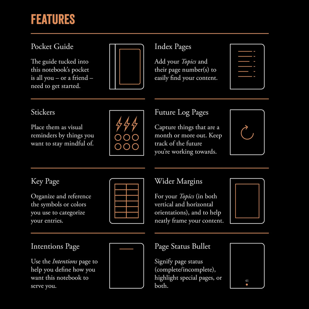 Блокнот Leuchtturm1917 Bullet Journal Edition 2 (363572) A5, 206 стр. в точку, черный