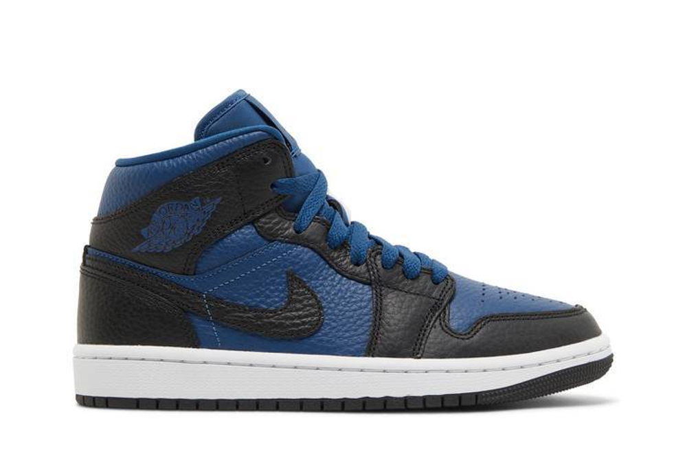 Кроссовки Jordan Air Jordan 1 Mid Split "French Blue" (Женская размерная сетка)