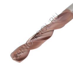 Сверло  8.0мм  твердосплавное 5D без подвода СОЖ. SP-X800050800 VHM AHNO по стали, чугуну, нерж. и ж