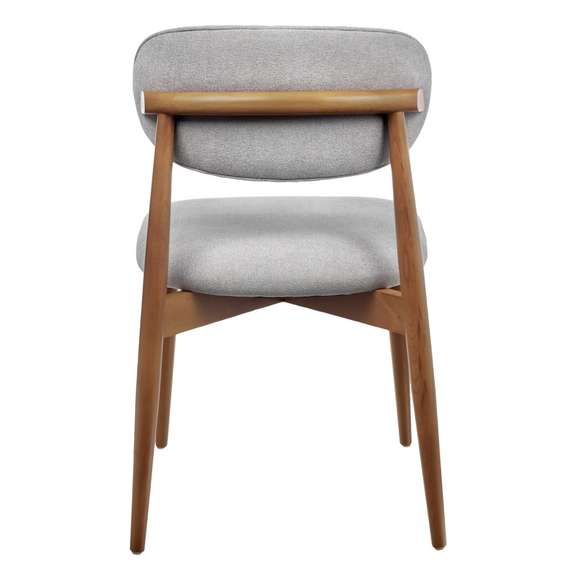 Стул Mod, орех, серый