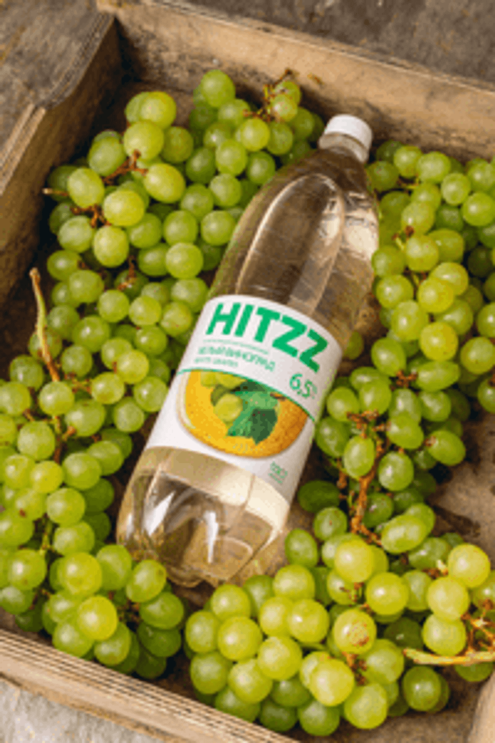Хитц БЕЛЫЙ ВИНОГРАД 1,35/6 ПЭТ