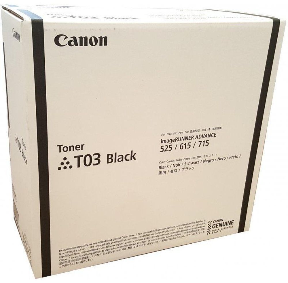 Картриджи Canon T03 2725C001 черный