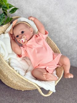 Кукла Реборн виниловая 48см в пакете (FA-822)