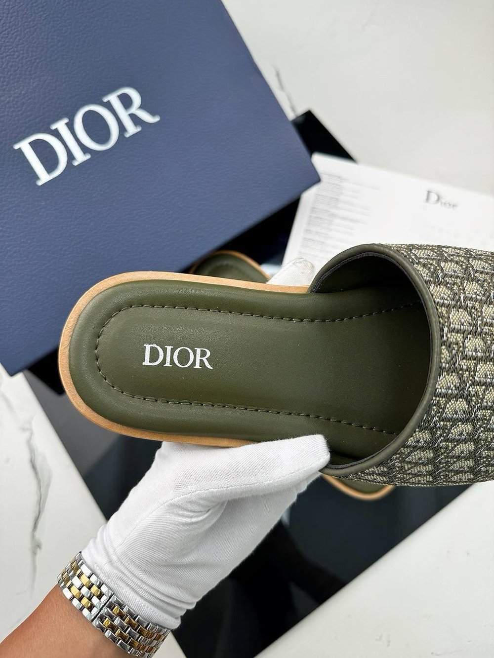 Шлепанцы Christian Dior