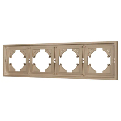 Рамка пластиковая FRM-TENDO-PL-4-GD (Arlight, -) 053850