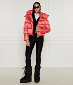 Пуховая куртка Patrizia Pepe - коралловый(2O0050 A9M0)