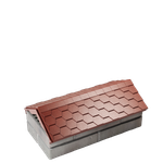 Парапет полимеркомпозитный Everest 250*510 (1 кирпич) красный