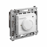 Термостат для теплых полов в стену, "Avanti", "Белое облако"