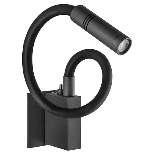 808617 Светильник настенный MURO LED 3W 190LM ЧЕРНЫЙ 3000K