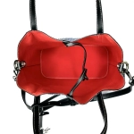 Сумка из натурального питона сине-голубого цвета