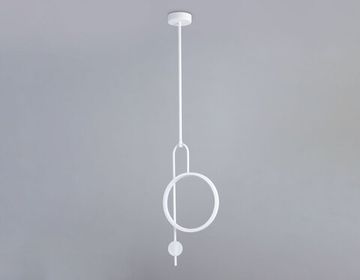 Подвесной светодиодный светильник 13W 4200K FL66431 WH белый LineTech Ambrella