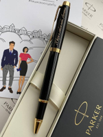Ручка роллер Parker IM Metal Black GT