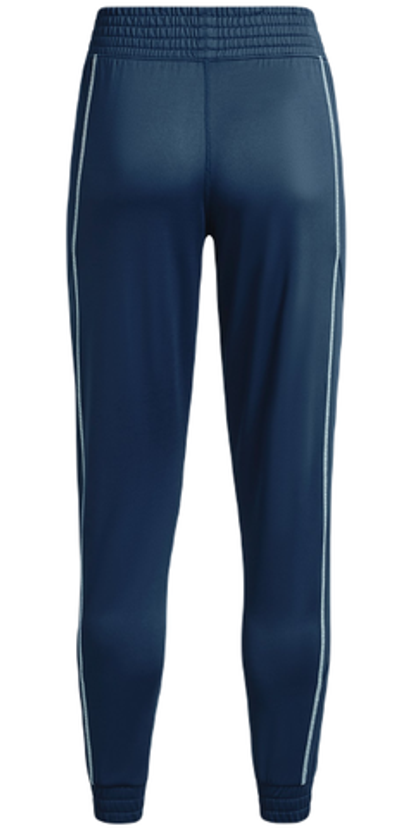 Женские теннисные брюки Under Armour Women's UA Train Cold Weather Pants - petrol blue/fuse teal