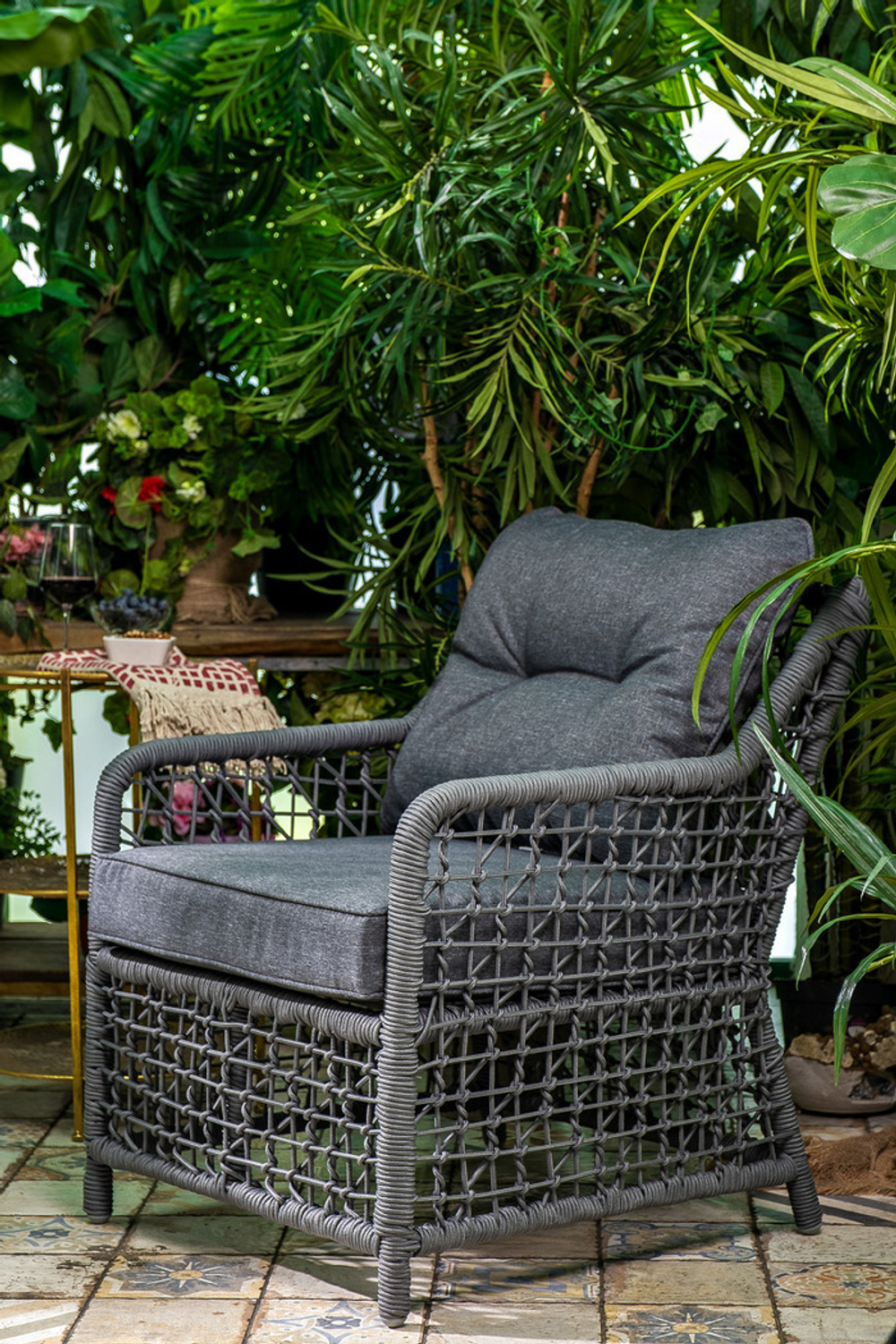 Плетеное кресло LUCCA