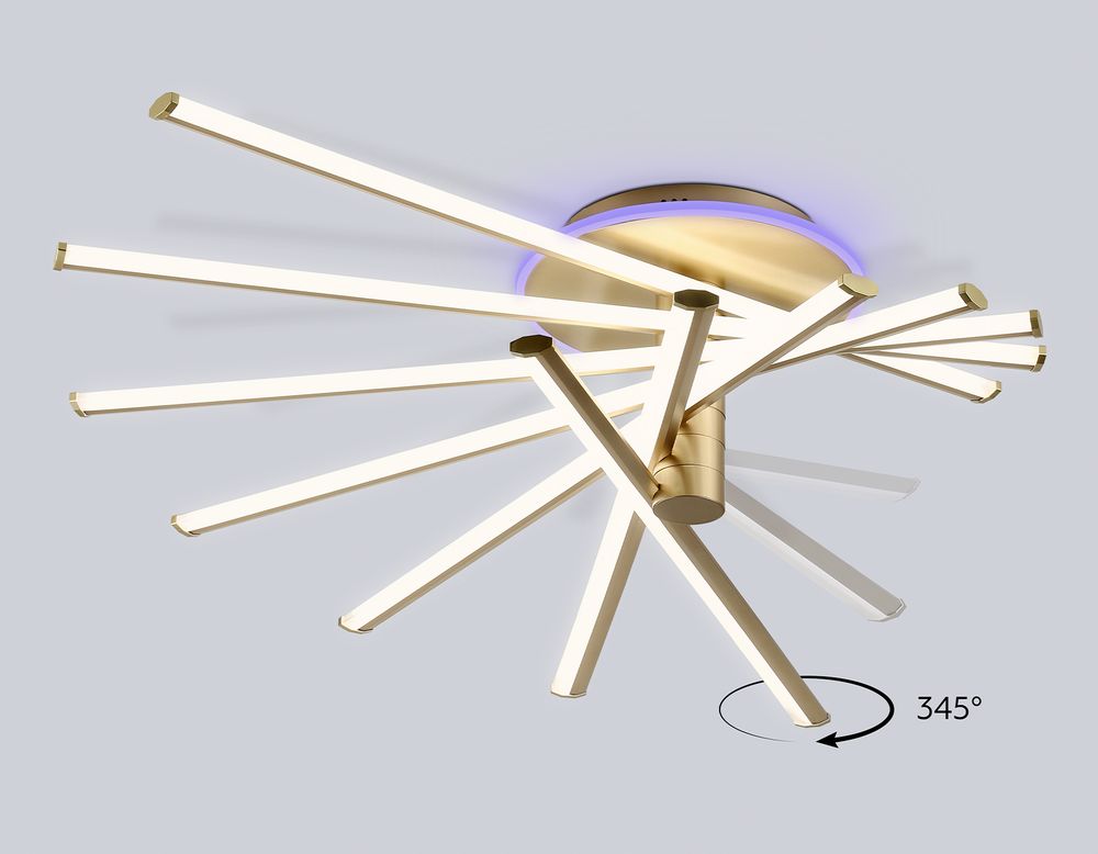 Ambrella Потолочный светодиодный светильник с пультом LineTech FL6244