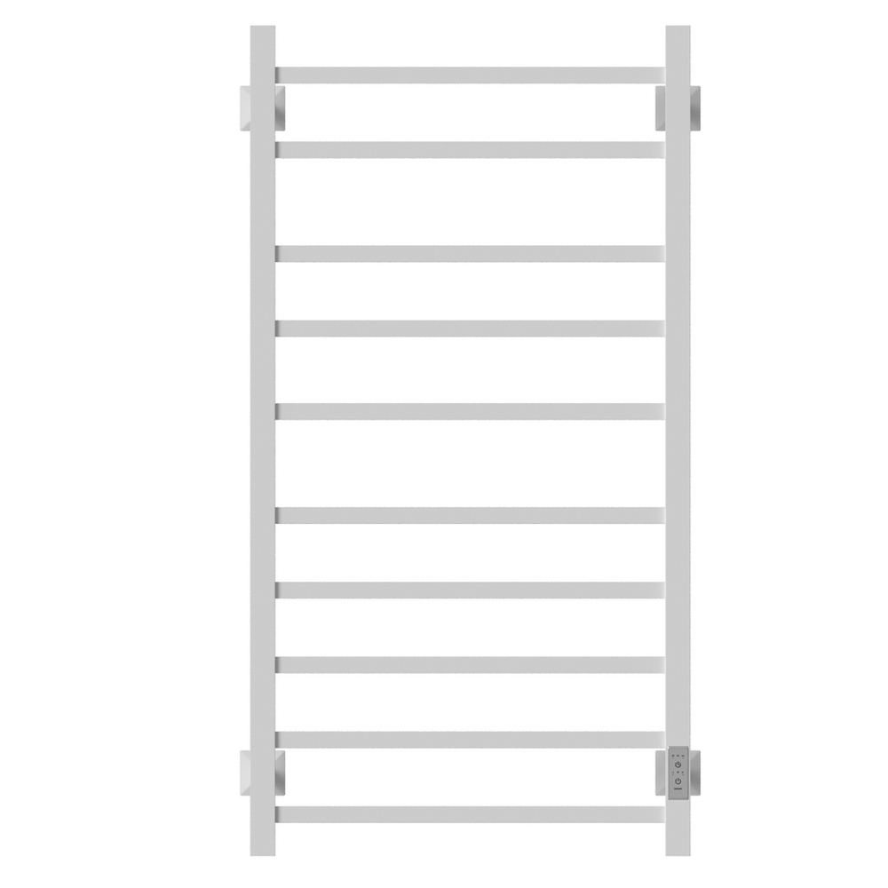 Полотенцесушитель MIXLINE FORTUNE 100х50 (таймер, 555 Вт, 10 перекладин) электрический БЕЛЫЙ