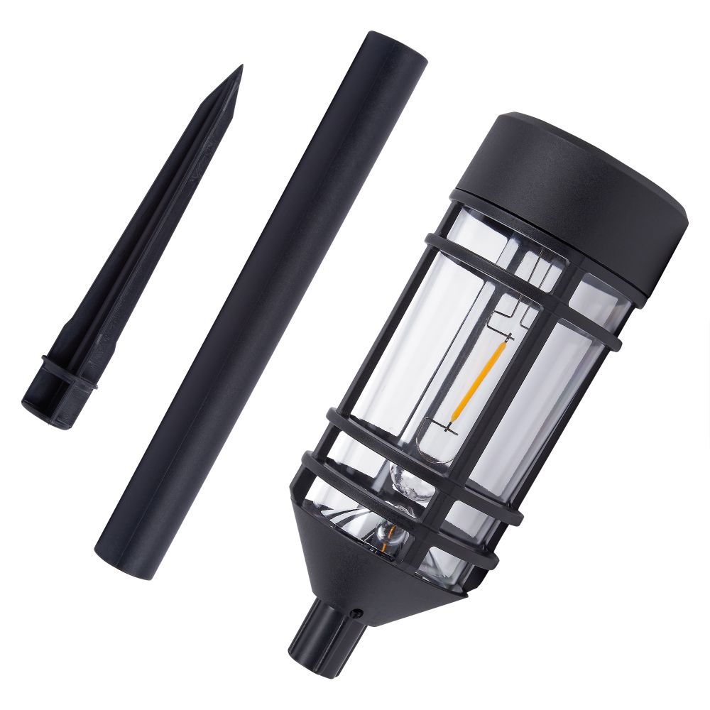 USL-S-189-PT480 VINTAGE Садовый светильник на солнечной батарее Винтаж. 1 филаментная лампа. Теплый белый свет. 1xААA Ni-Mh аккумулятор в-к. IP44. TM Uniel