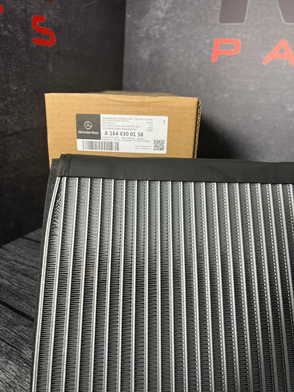 Испаритель кондиционера Mercedes-Benz A1648300158