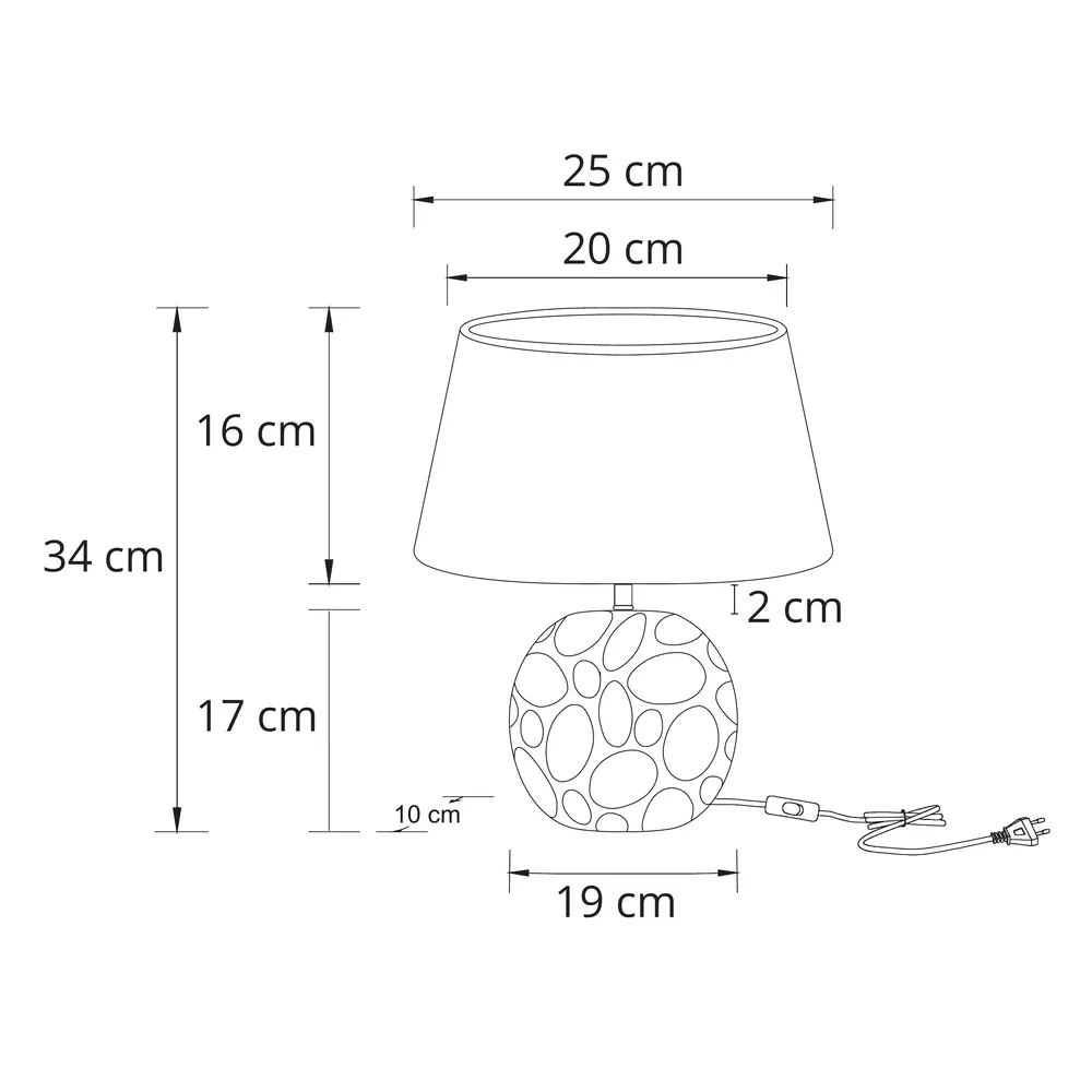 Декоративная настольная лампа Arte Lamp POPPY