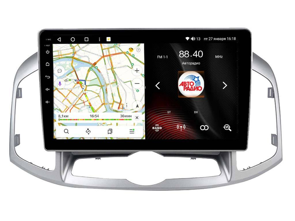 Магнитола для Chevrolet Captiva 2011-2015 - Vaycar VA10-0109 на Android 13, 8-ядер, 2Гб-32Гб, 4G SIM-слот