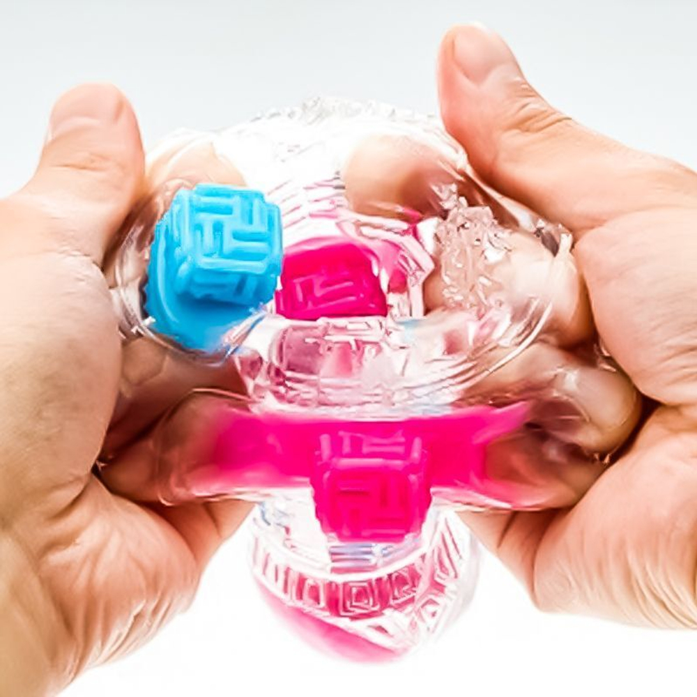 Мастурбатор Tenga Bobble Crazy Cubes (Цвет: прозрачный)