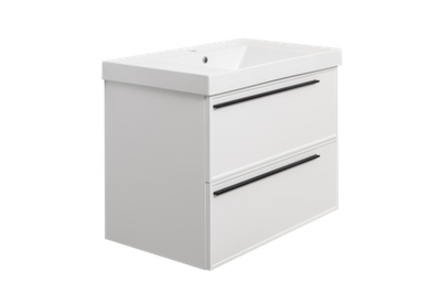 Тумба под раковину La Fenice Elba Bianco TWIN белый 80 FNC-01-ELB-B-80-2