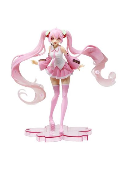 Фигурка Аниме Мику Хацунэ Сакура / Miku Hatsune 19см