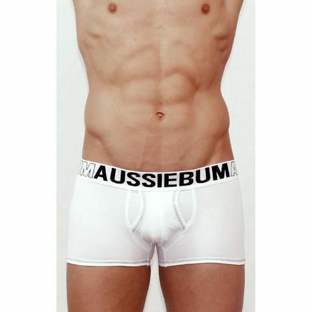 Мужские трусы боксеры Aussiebum белые AB00305-1