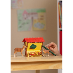 Schleich Farm World - Кормление лесных животных 42658 / артикул   42658  / GTIN 4059433709420