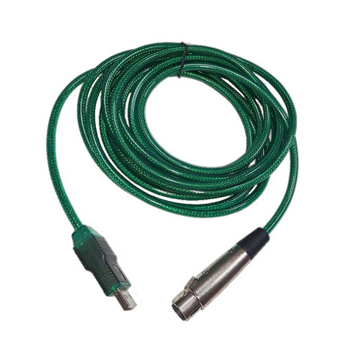 INVOTONE UC104 - аудио конвертер A/D с кабелем и разъёмами XLR 3pin (мама)