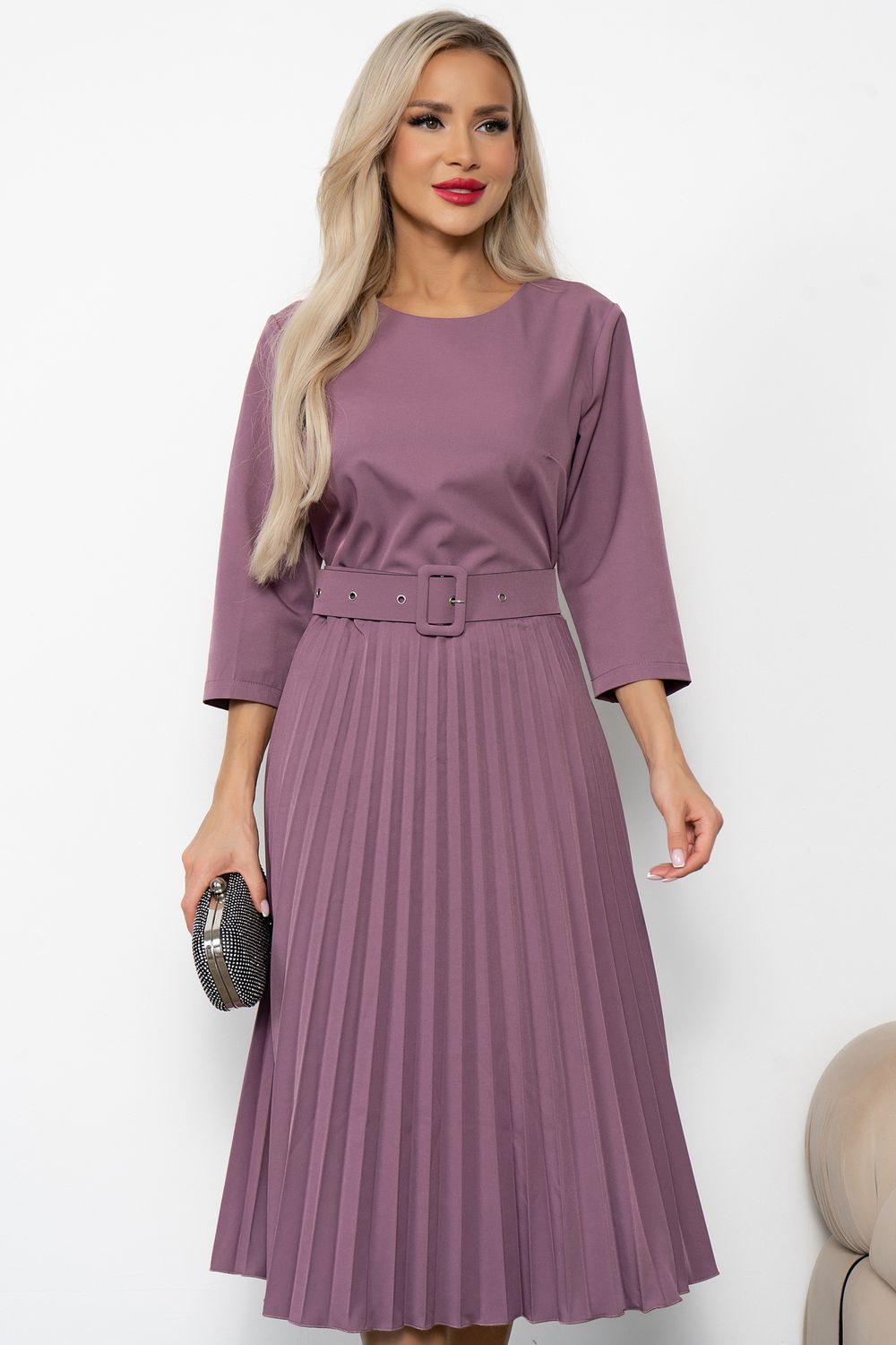 Платья Агния (сливовый)-46р-р Р11-1220/2 Nikol