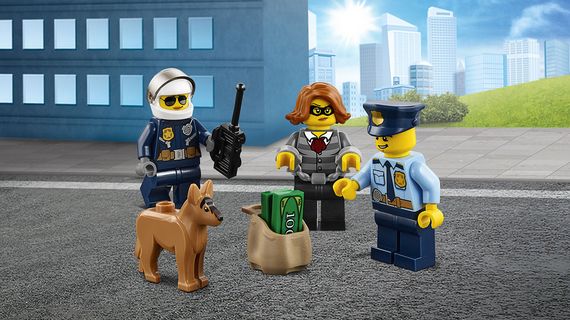 Lego konstruktor City Police Мобильный командный центр