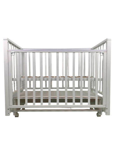 Детская кроватка Sweet Baby с маятником Vittoria Pro серая