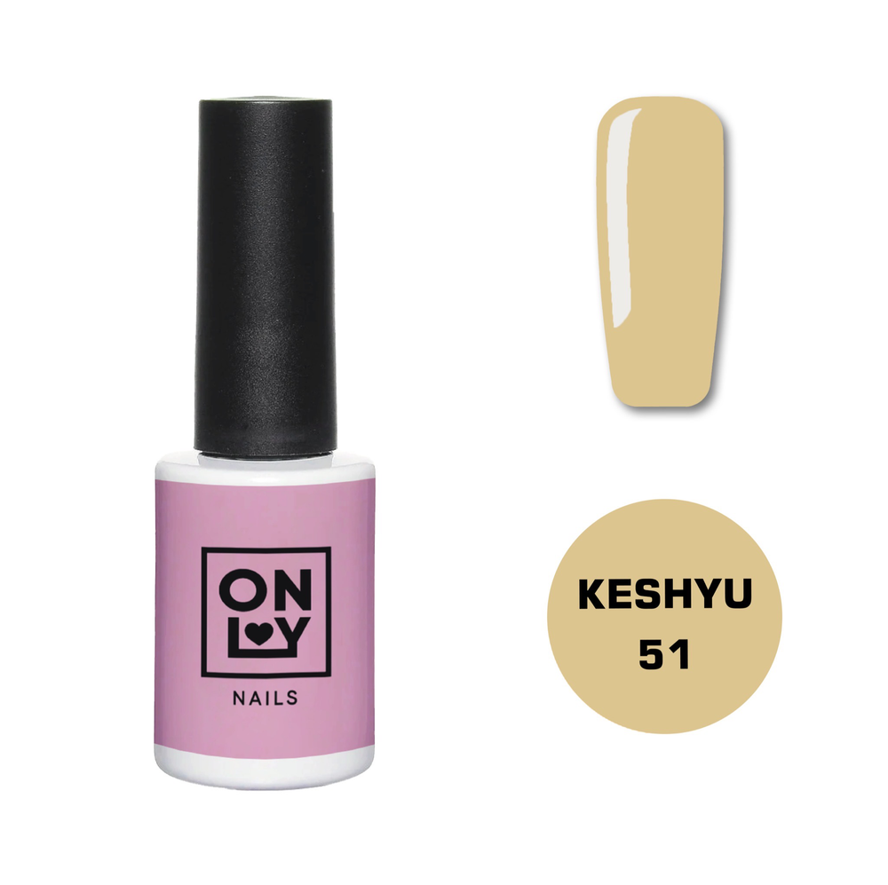 Гель-лак OnlyNails Keshyu №51, 10мл