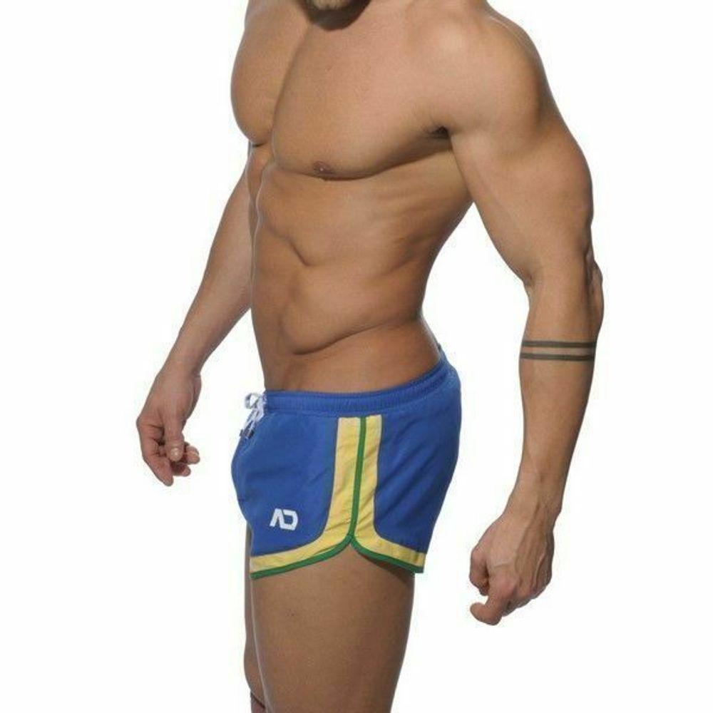 Шорты Addicted голубые &quot;Short Three Tone Boxer&quot; Blue