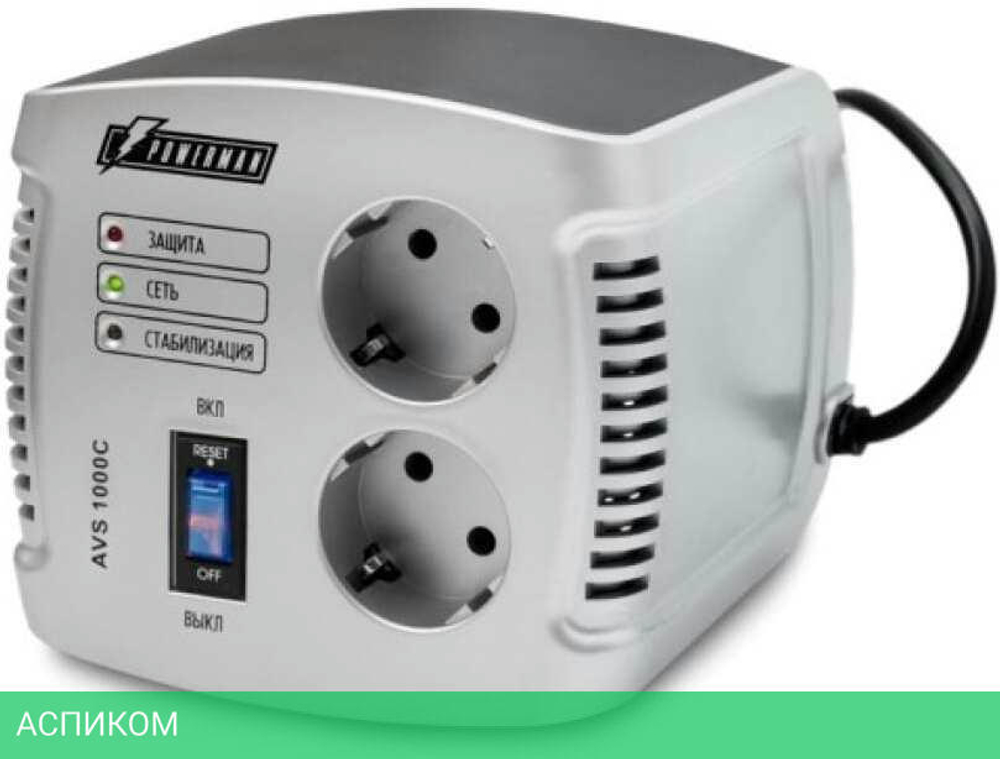 Стабилизатор напряжения PowerMan AVS 1000C