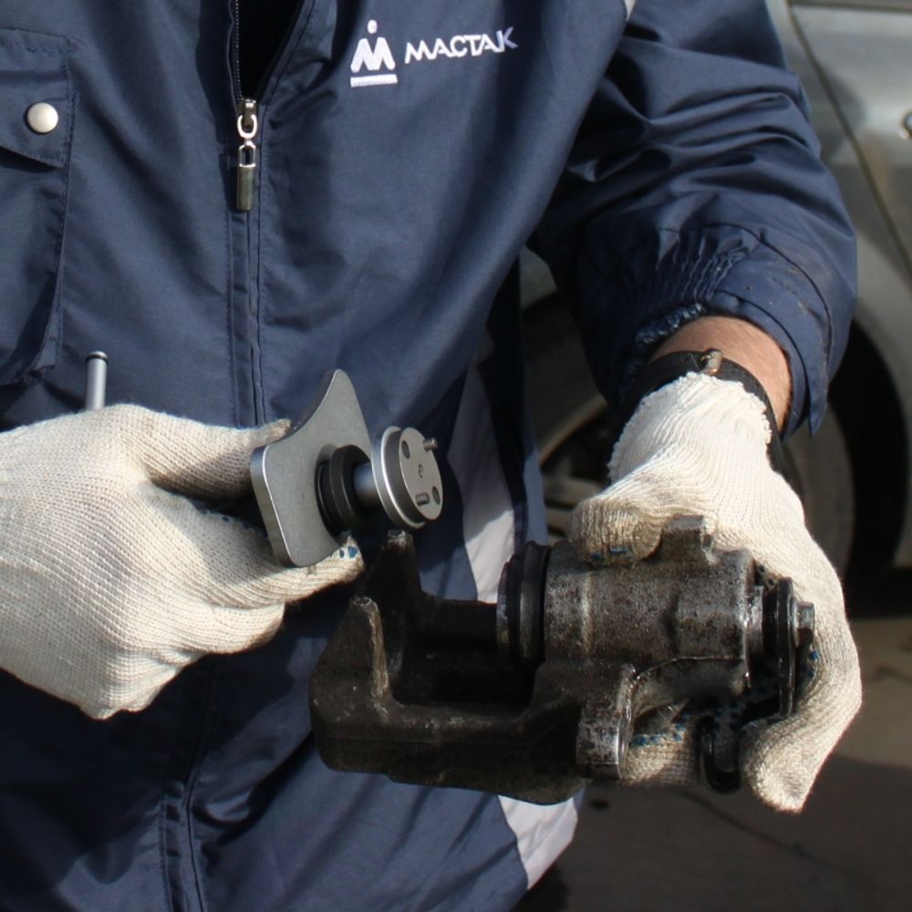 МАСТАК (102-00003) Приспособление для утапливания поршня тормозного цилиндра, VAG, 3 предмета