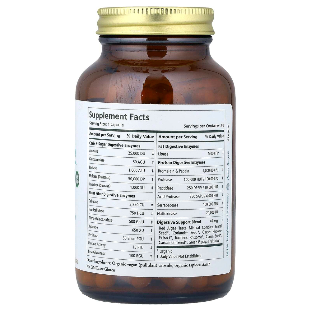 Pure Synergy, Enzyme Power ™, 90 капсул