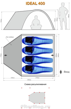 Палатка Maverick Ideal 400
