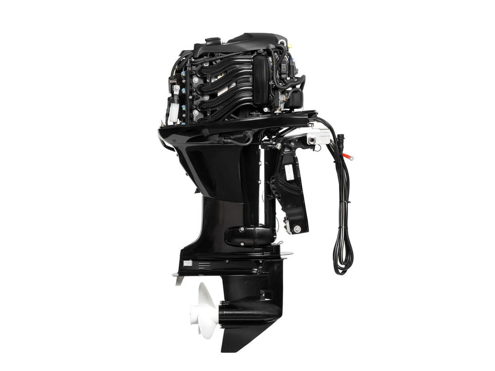 Комплект Алюминиевая лодка (катер) Mikatsu (Микатсу) 470 (Z43) Sport + мотор Sharmax SMF60FEL-T EFI