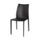 Стул Rolf черная кожа