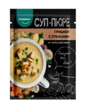Суп-пюре грибной с гренками 20г. Лидкон - купить не дорого в Москве
