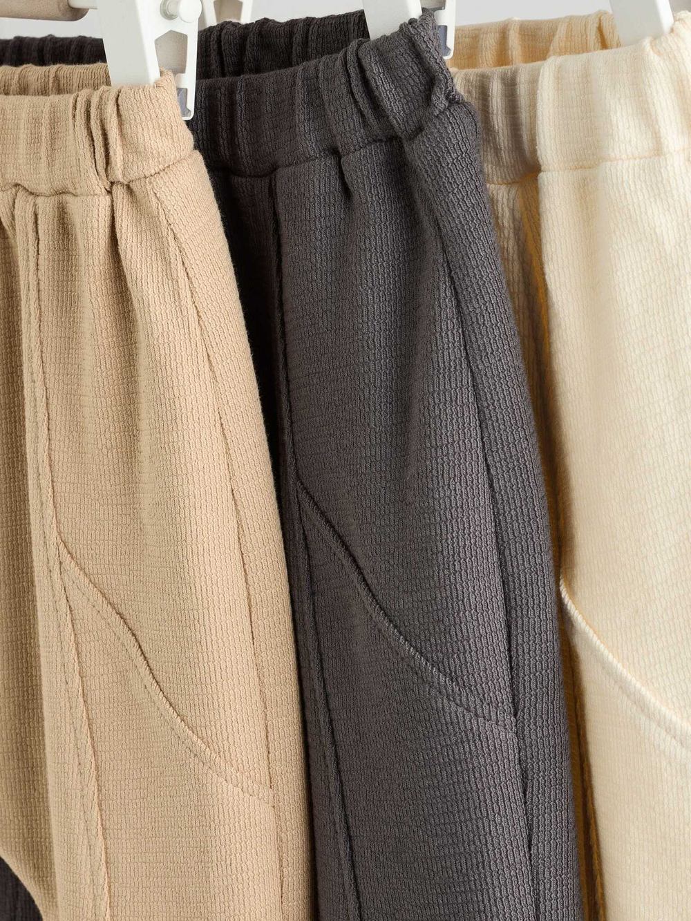 Джоггеры для малышей Next AT0-718, 3 шт., Серый, Песочный