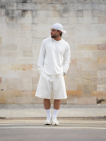 Шорты льняные | white