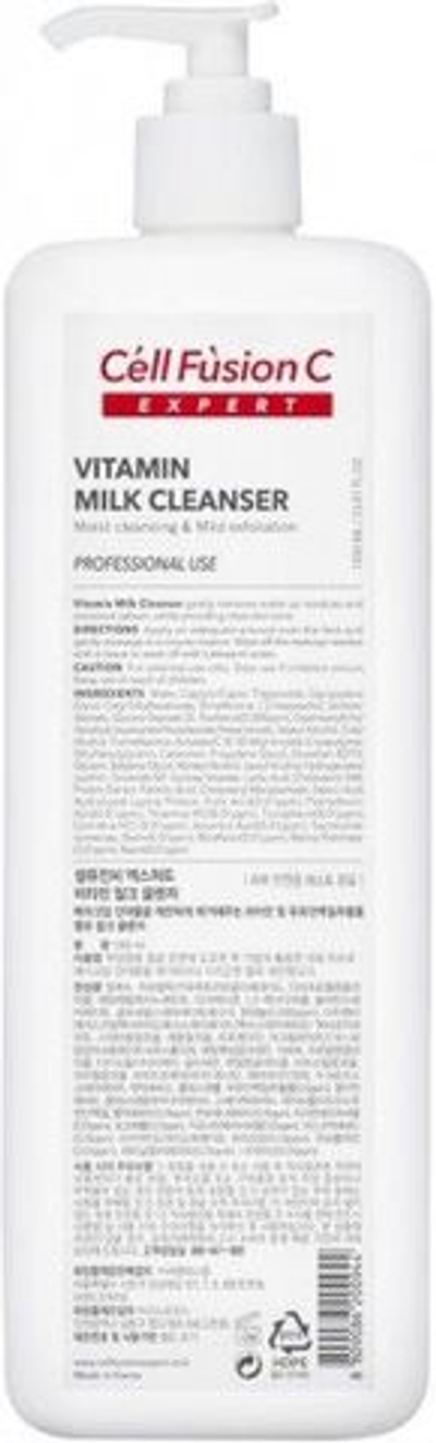 Cell Fusion C Витаминизированное молочко для любого типа кожи, 1000 мл | Vitamin Milk Cleanser